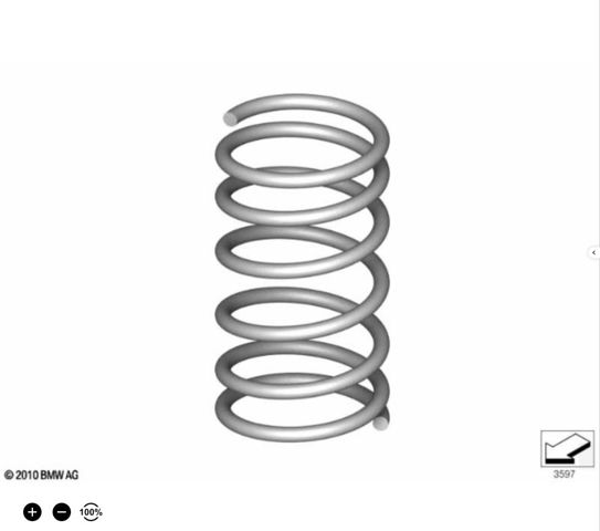 Пружина передня 31336761214 BMW