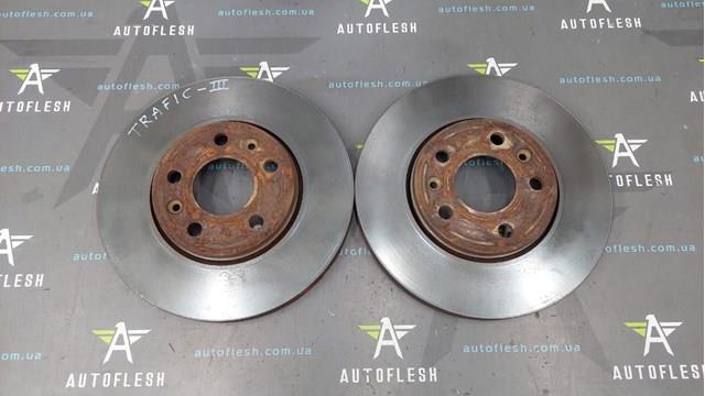 Диск переднього гальма 402066352R RENAULT