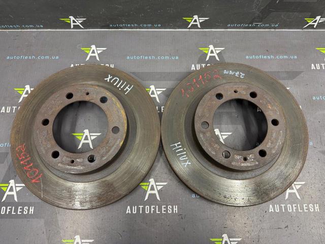 Диск гальмівний передній 435120K101 TOYOTA