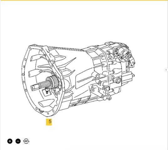 Механічна коробка перемикання передач 711651 MERCEDES