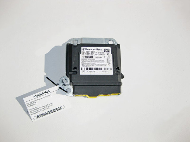 Модуль-процесор керування подушки безпеки A1669001609 MERCEDES