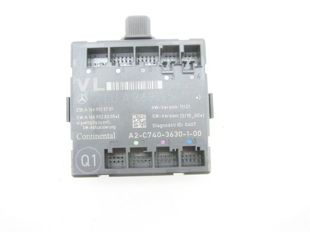 Блок комфорту передніх дверей A1669005411 MERCEDES