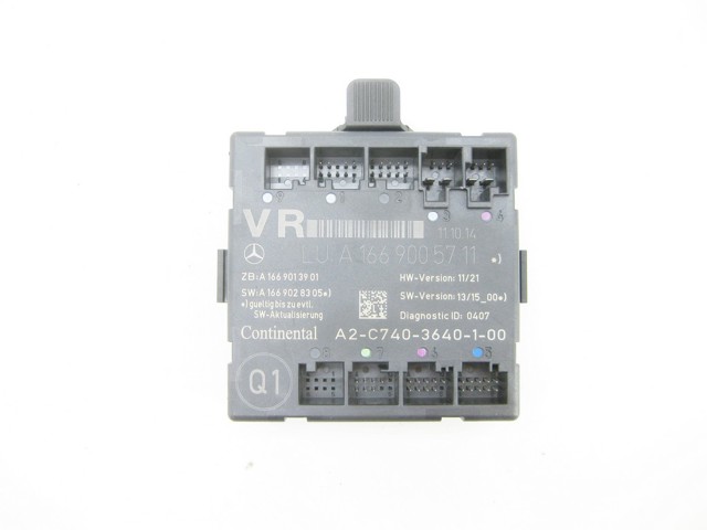 Блок комфорту передніх дверей A1669005711 MERCEDES