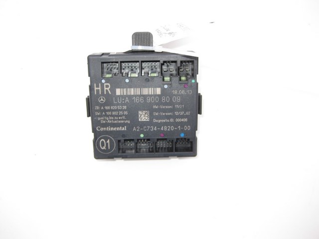 Блок комфорту задніх дверей A1669008009 MERCEDES