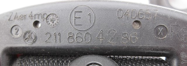 Ремені безпеки A2118604286 MERCEDES