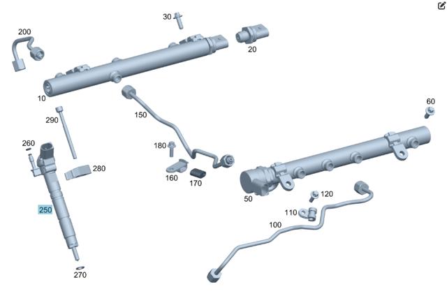 Форсунки електромагнітні A6420700487 MERCEDES
