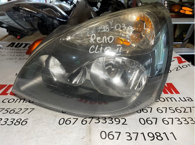 Основна фара в зборі ліва 7701054058 RENAULT