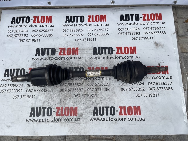 Піввісь передня ліва BK213B437BC FORD