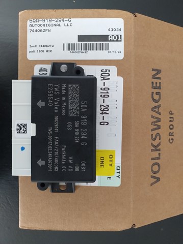 Модуль (блок ЕБУ) управління парктроніком 5QA919294G VAG