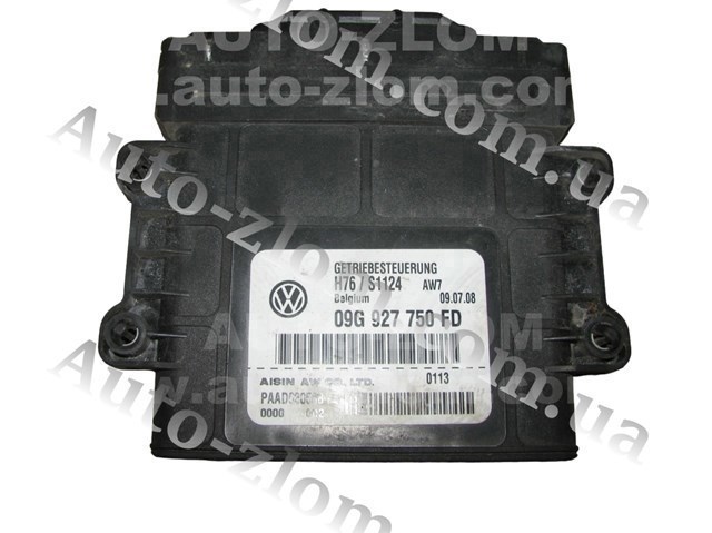 Блок управління акпп 09G927750FD VAG