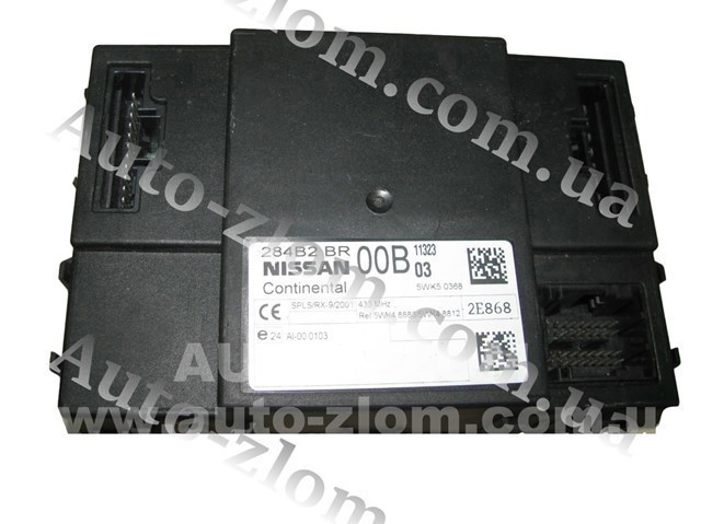 Блок комфорту 284B2BR00B NISSAN