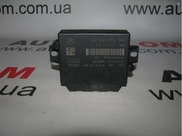 Модуль (блок ЕБУ) управління парктроніком 3AE919475B VAG