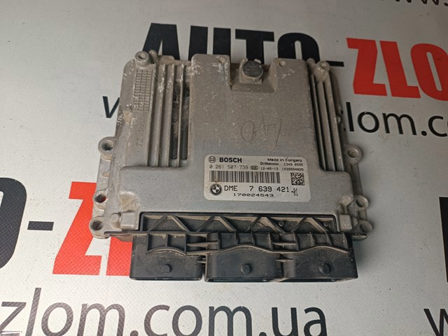 Комп'ютер двигуна 7639421 BMW