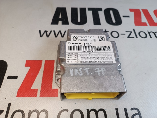 Блок управління airbag 7P0959655C VAG