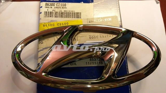 Емблема решітки радіатора 86300C2100 HYUNDAI