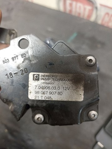 Водяний насос охолодження електричний додатковий 9806790780 PEUGEOT