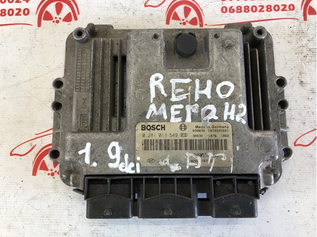 Модуль управління двигуном 0281011549 RENAULT