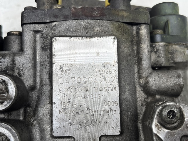 Насос паливний високого тиску 0470504202 BOSCH