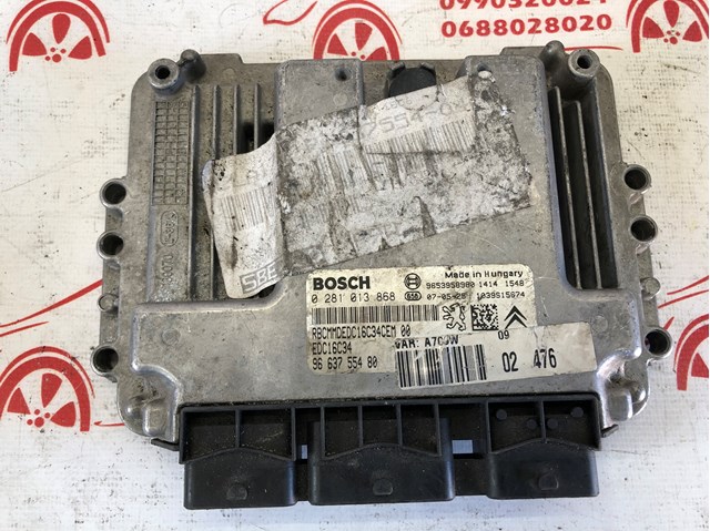 Блок двигуна 9663755480 PEUGEOT