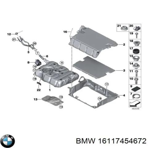 Б/бак 16117454672 BMW