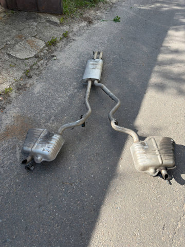 Середній глушник 4G0253409R VAG