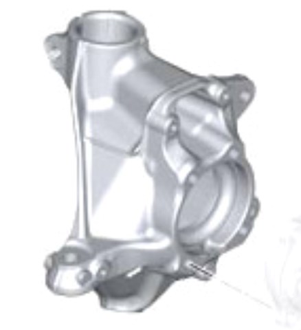 Кулак поворотний передній лівий 31216882595 BMW