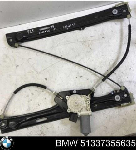 Склопідйомник передньої лівої двері 51337355635 BMW