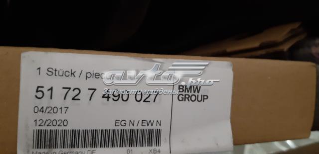 Ущільнювач двері передньої (на кузові) 51727490027 BMW