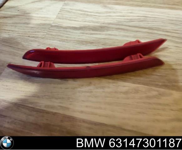 Лівий відбивач бампера 63147301187 BMW