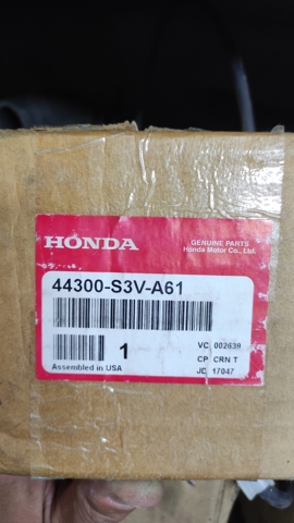 Підшипник маточини задньої 44300S3VA61 HONDA