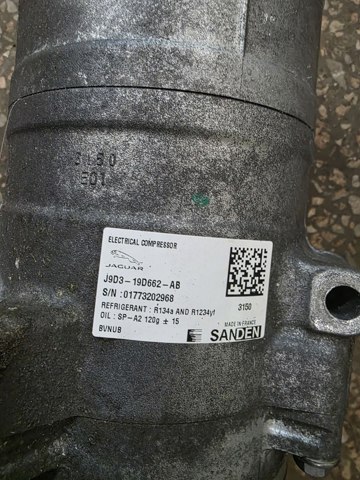 Компресор холодоагенту J9D319D662AB JAGUAR