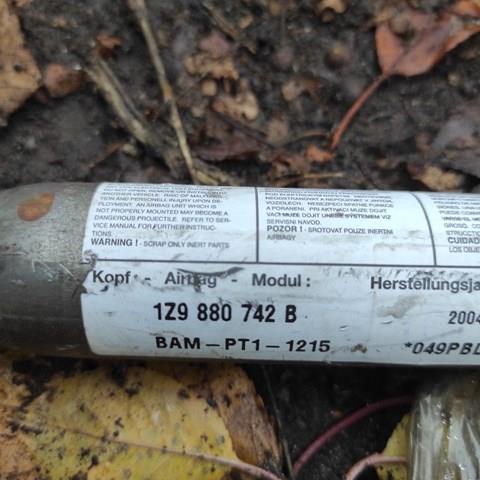 Подушка безпеки, збоку права айрбег 1Z9880742B VAG