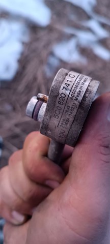 Шланг кондиціонера, від радіатора до випарника 5C0820741C VAG