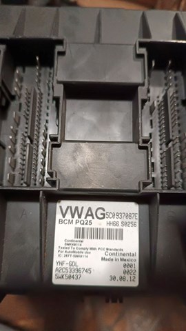 Блок комфорту 5C0937087E VAG