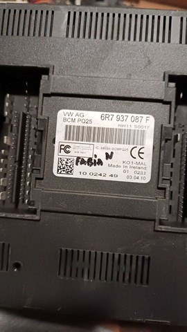 Блок комфорту 6R7937087F VAG