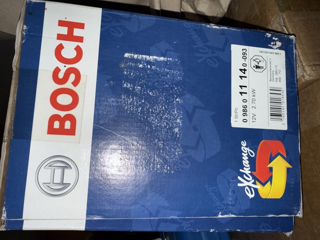 Стартер двигуна 0986011140 BOSCH