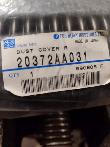 Буфер-відбійник амортизатора заднього 20372AA031 SUBARU