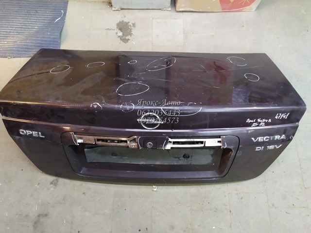 Кришка багажника opel vectra b (1995-2002) 000047141 90463701