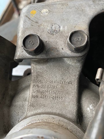 Турбонаддув 25187703 GM