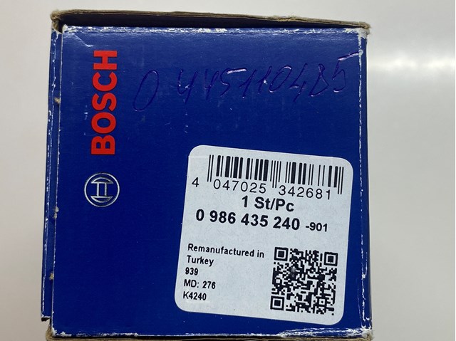 Форсунки електромагнітні 0445110485 BOSCH