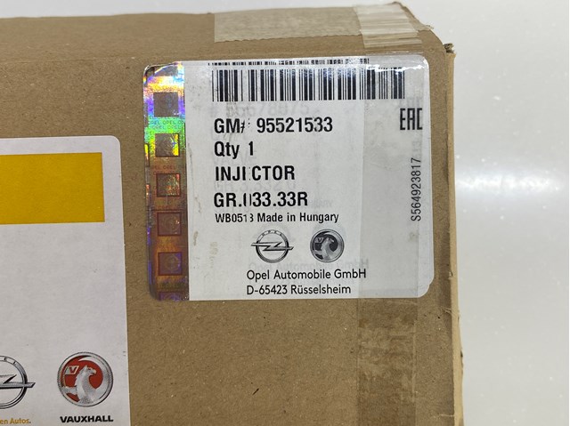 Форсунки електромагнітні 55578075 GM