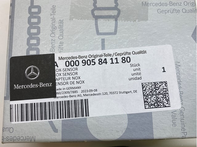 Датчик оксидів азоту NOX, задній A0009058411 CONTINENTAL
