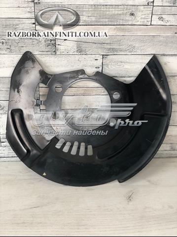 Захист гальмівного диска, переднього, правого 411511EX0A NISSAN