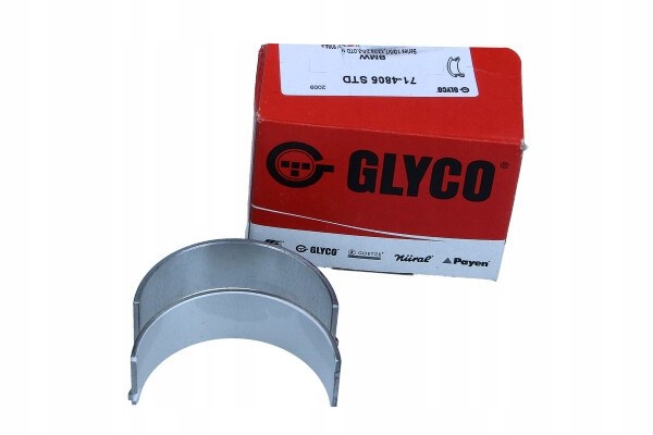 Вкладиші коленвала шатунні 714805STD GLYCO