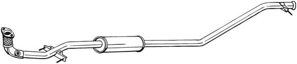 Глушник передній  hyundai i10 08- 290-091