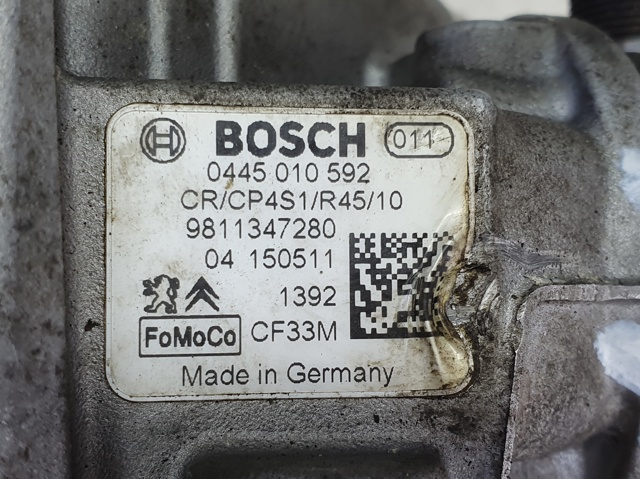 Система харчування двигуна 0445010592 FORD