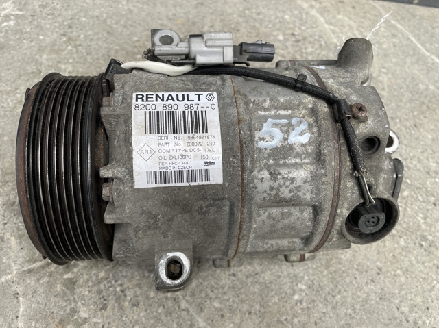 Компресор системи кондиціювання 8200561276 RENAULT