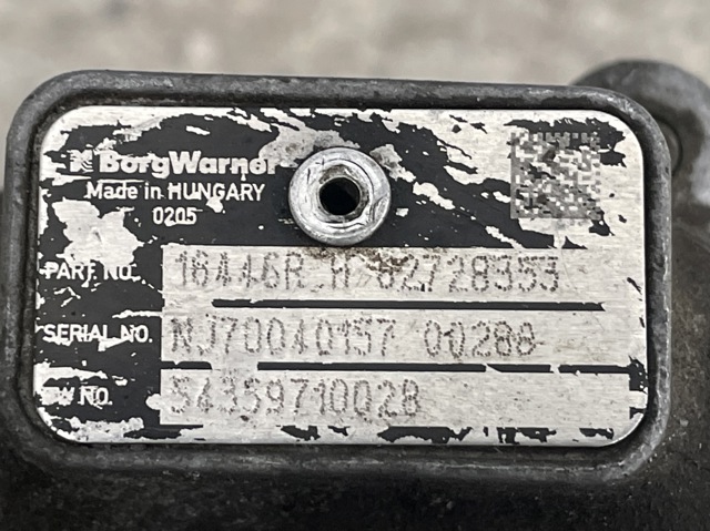 Турбокомпресор 8200728090 RENAULT
