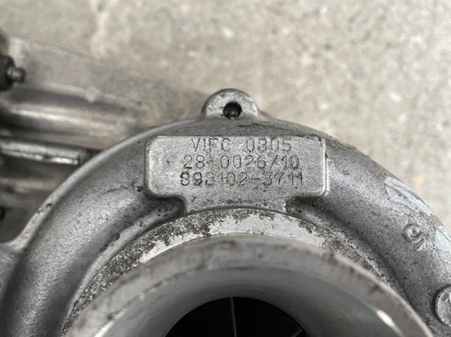 Турбіна 860102 OPEL