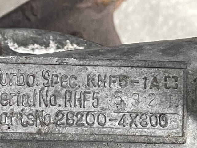 Турбокомпресор OK55113700C HYUNDAI